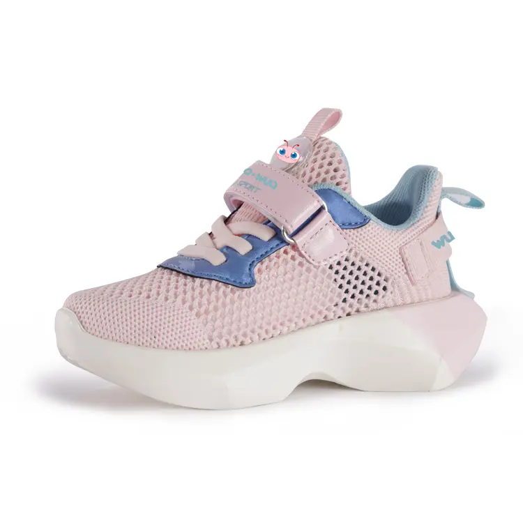 Fujian OEM ODM Custom Brand Low Cost High Quality Boy Girls Mesh Zapatos Kids Platform Sneakers